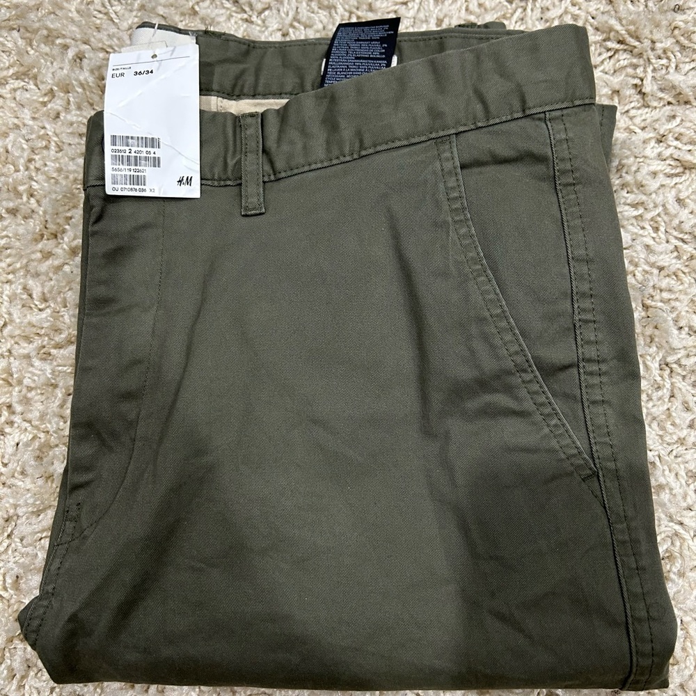 H&M Men's Chino skinny fit stretch